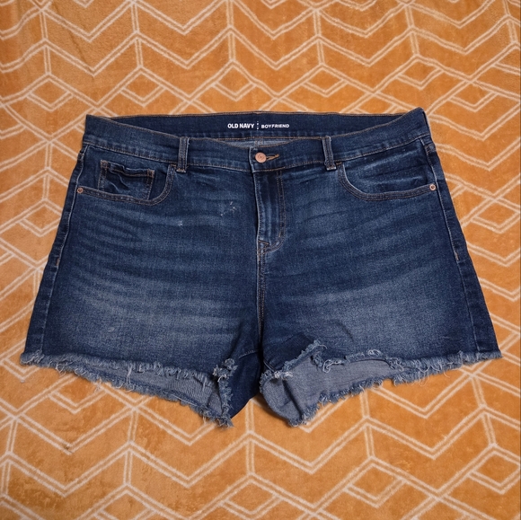Old Navy Pants - Old Navy Boyfriend Cut Off Shorts